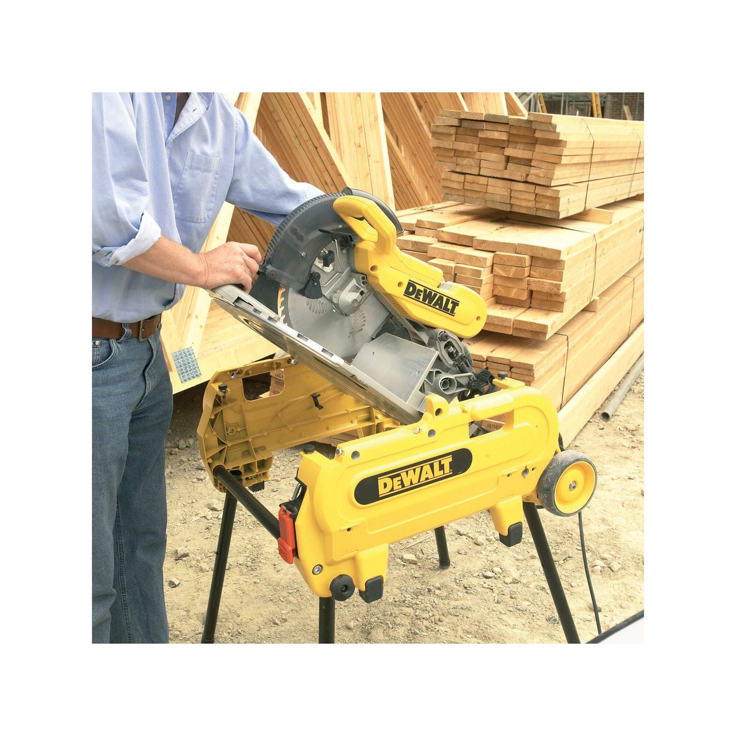 DEWALT D27107-QS Troncatrice pianetto 305mm 2000W