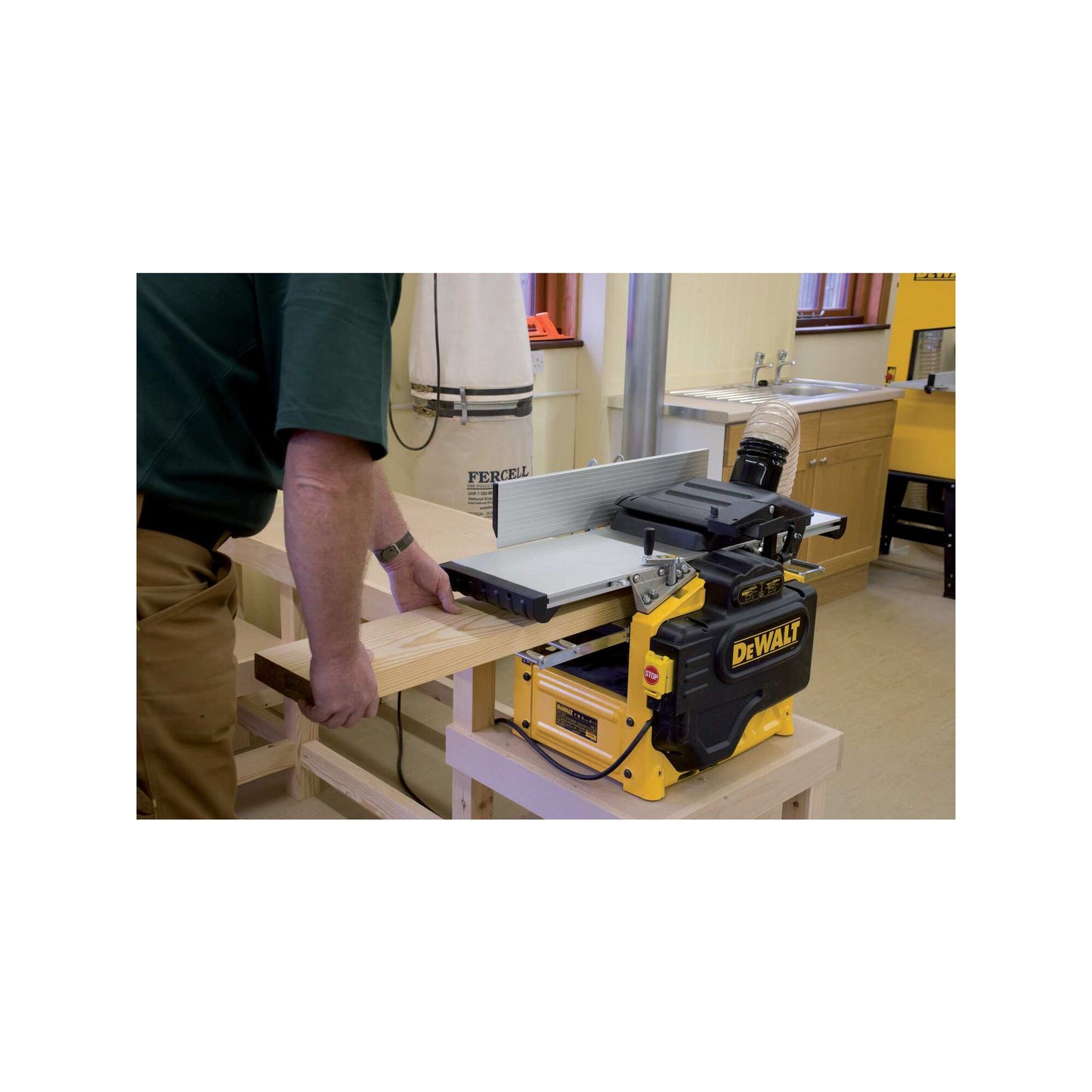 DEWALT D27300-QS Pialla a filo e spessore 2100W