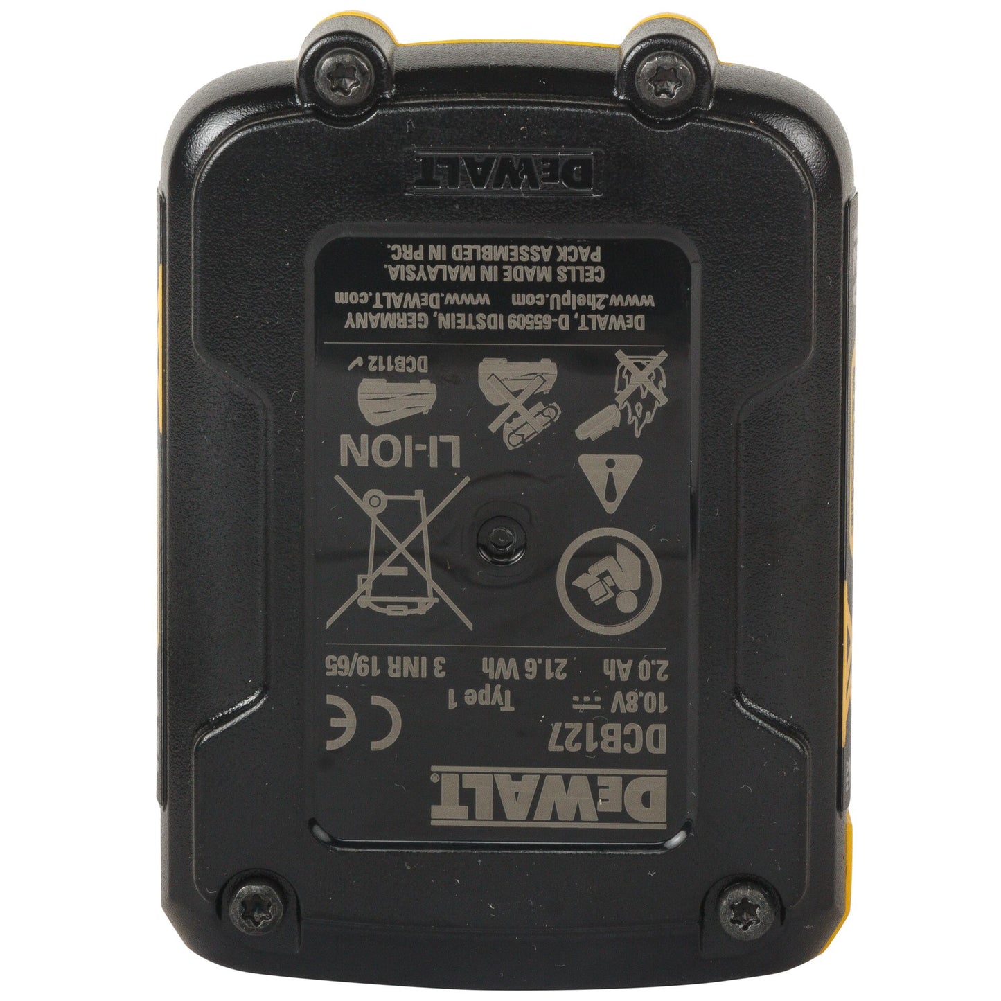 DEWALT DCB127-XJ Batteria 12V XR litio 2.0ah