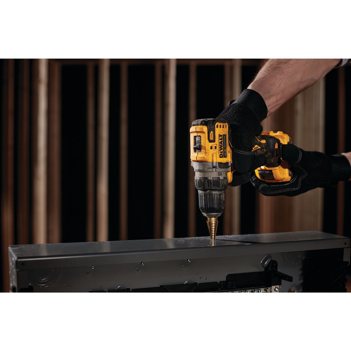 DEWALT DCD701D2-QW 12V XR Brushless Sub-Compact Drill Driver with 2 x 2Ah Lithium Ion Batteries and Kit Box