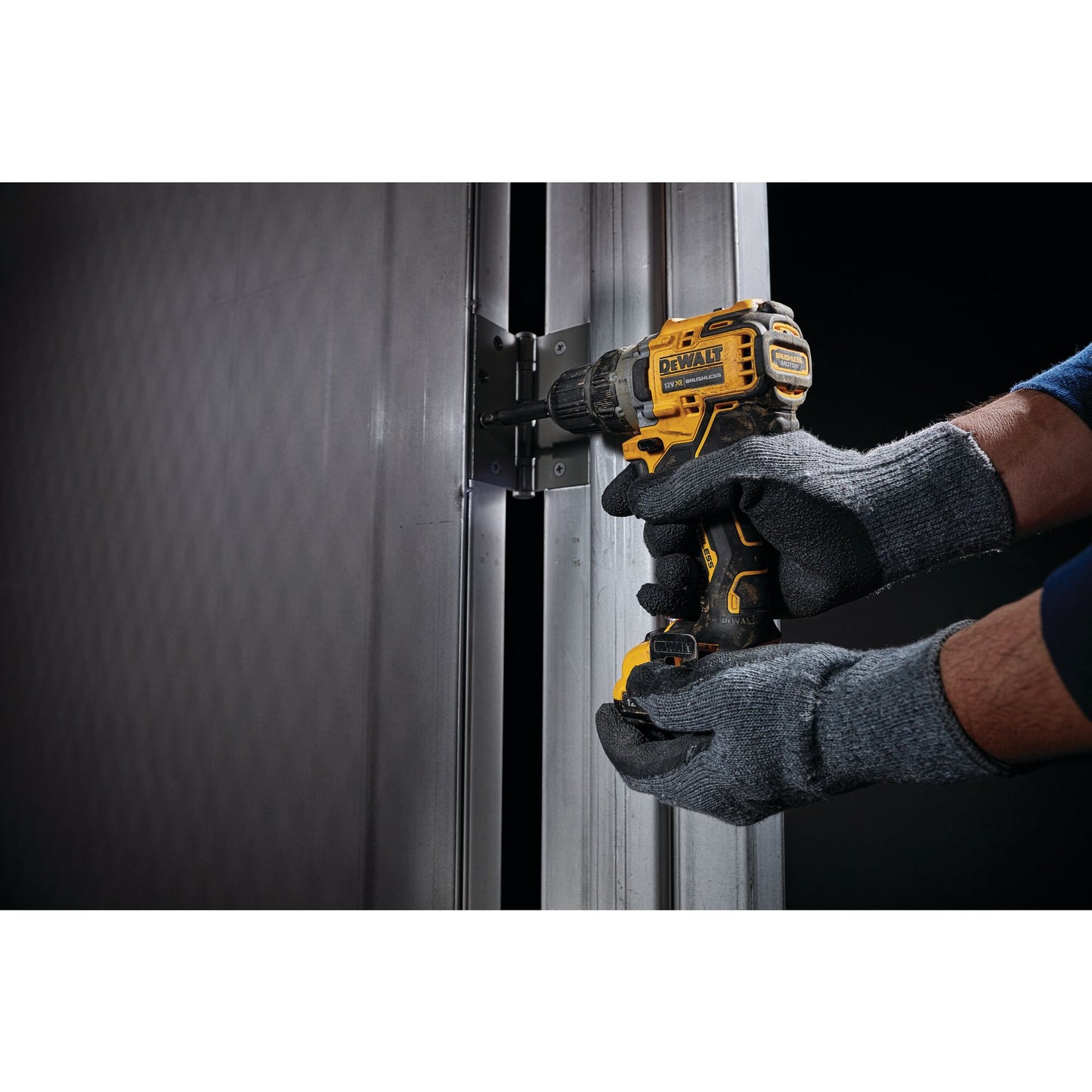 DEWALT DCD701D2-QW 12V XR Brushless Sub-Compact Drill Driver with 2 x 2Ah Lithium Ion Batteries and Kit Box