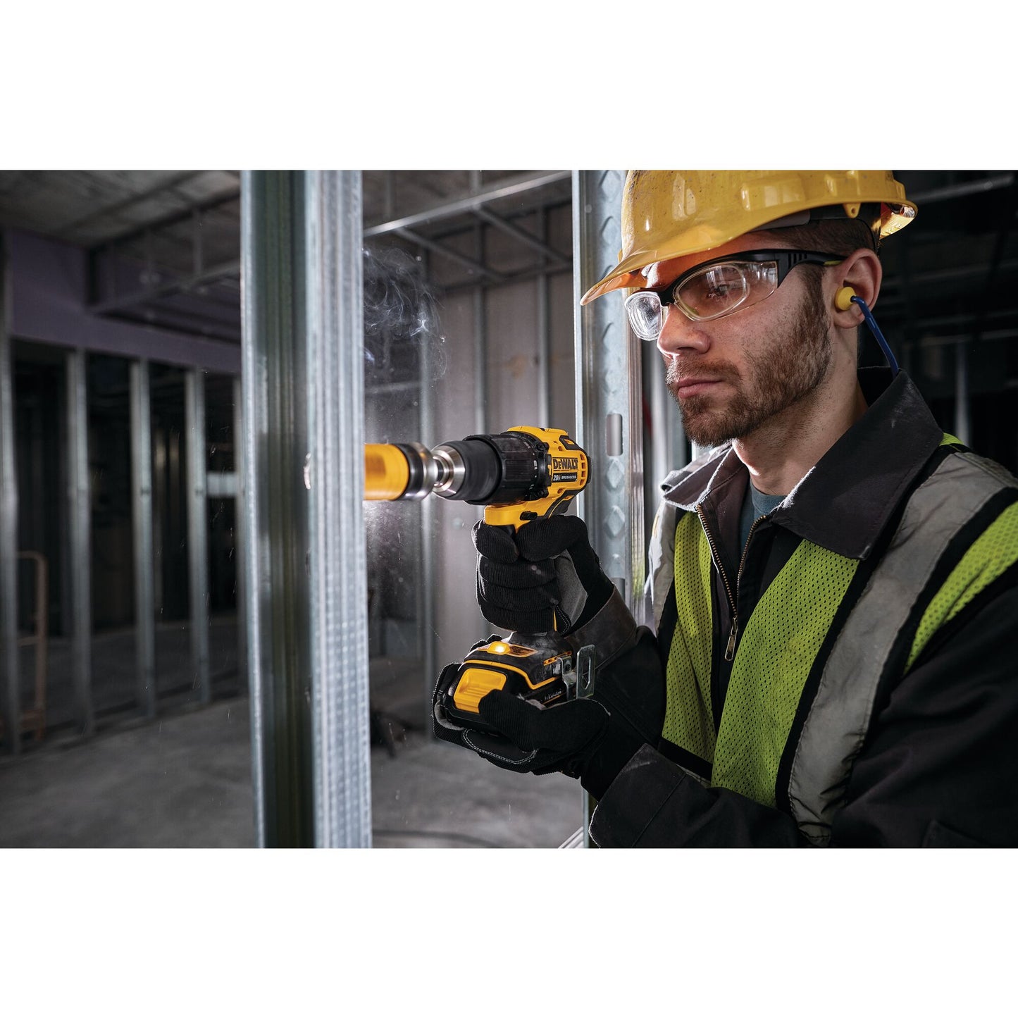 DEWALT DCD709P2T-QW Trapano Avvitatore compatto con Persussione con 2 batterie XR 18V 5.0Ah
