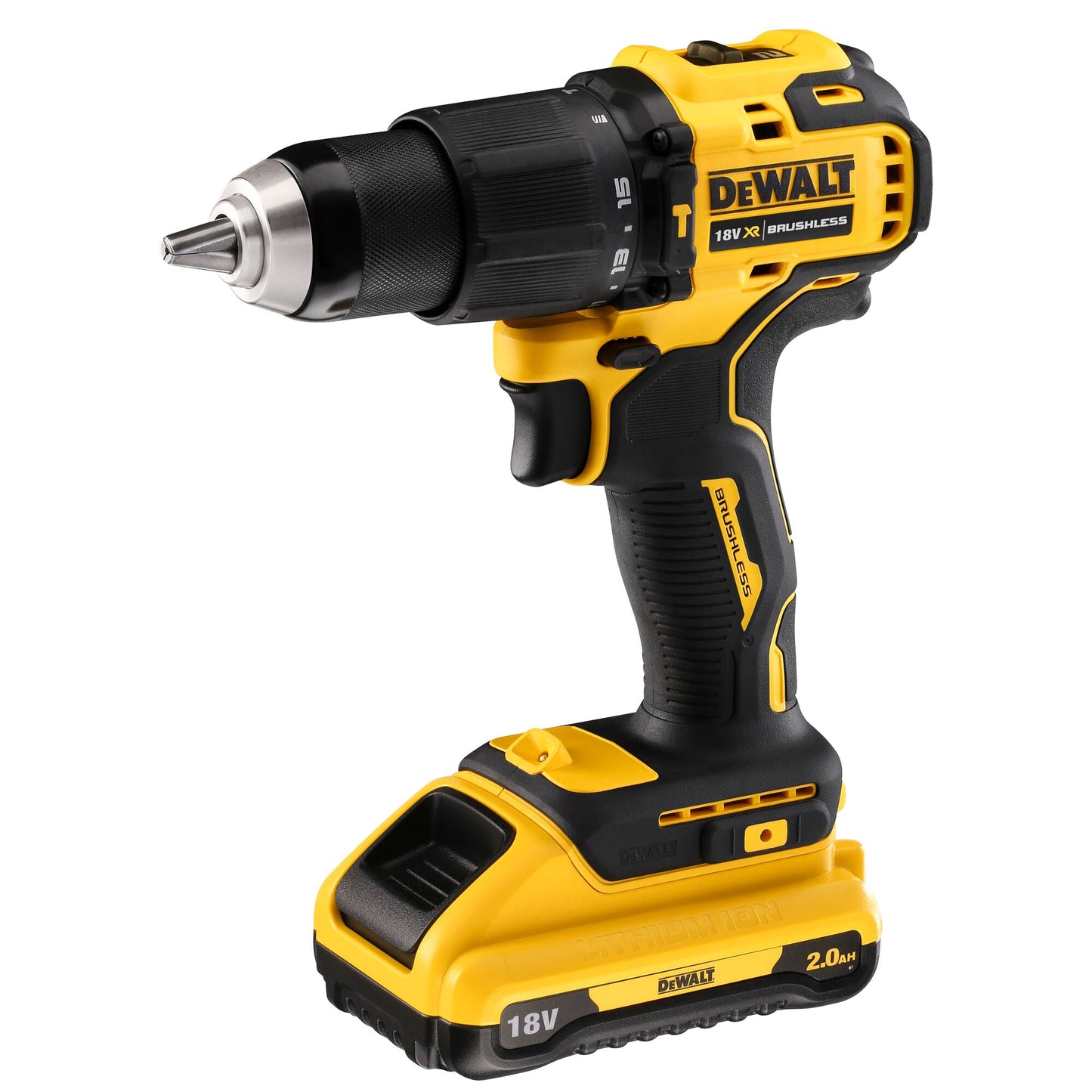 DEWALT DCD709D2T-QW Trapano avvitatore con percussione XR 2 batterie 18v 2.0ah