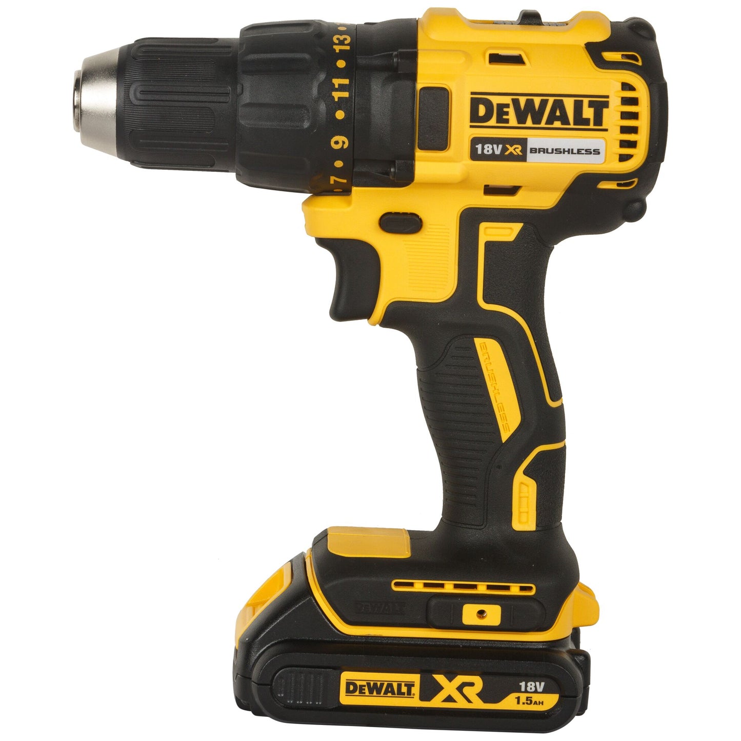 DEWALT DCD777S2T-QW Trapano Avviatore Compatto XR 18V con 2 batterie 18V 1.5Ah