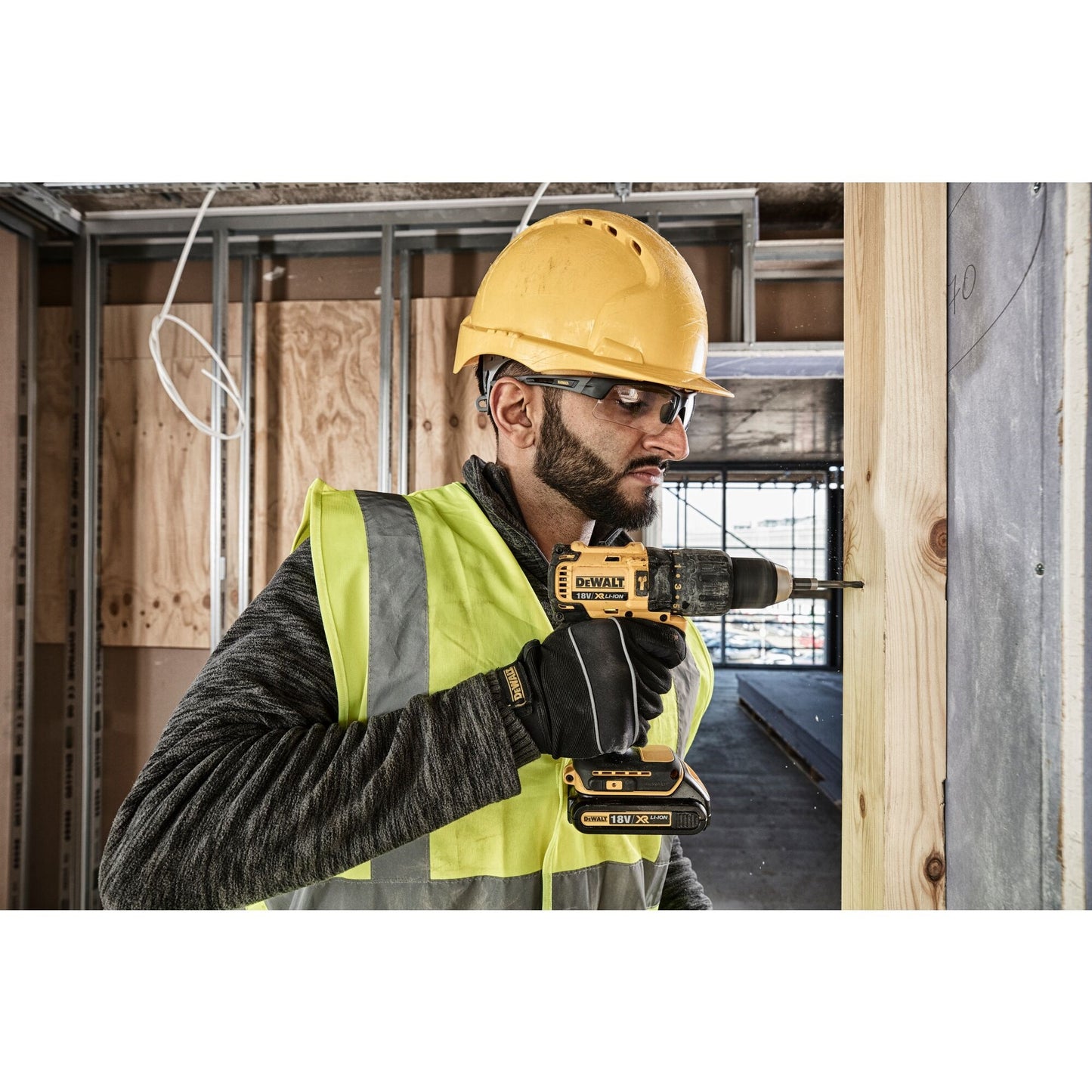 DEWALT DCD778D2T-QW Trapano Avvitatore con percussione compatto, 2 batterie 18V 2.0Ah