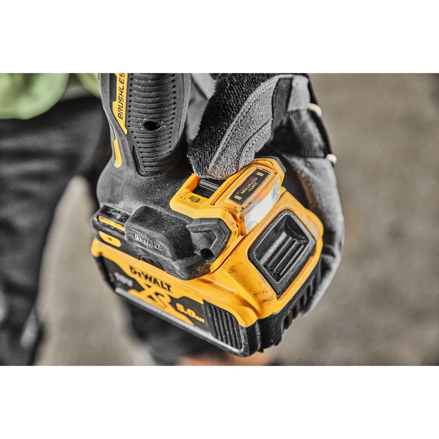 DEWALT DCD800P2T-QW 18V Akku-Bohrschrauber, 2 Akkus 18V 5,0Ah
