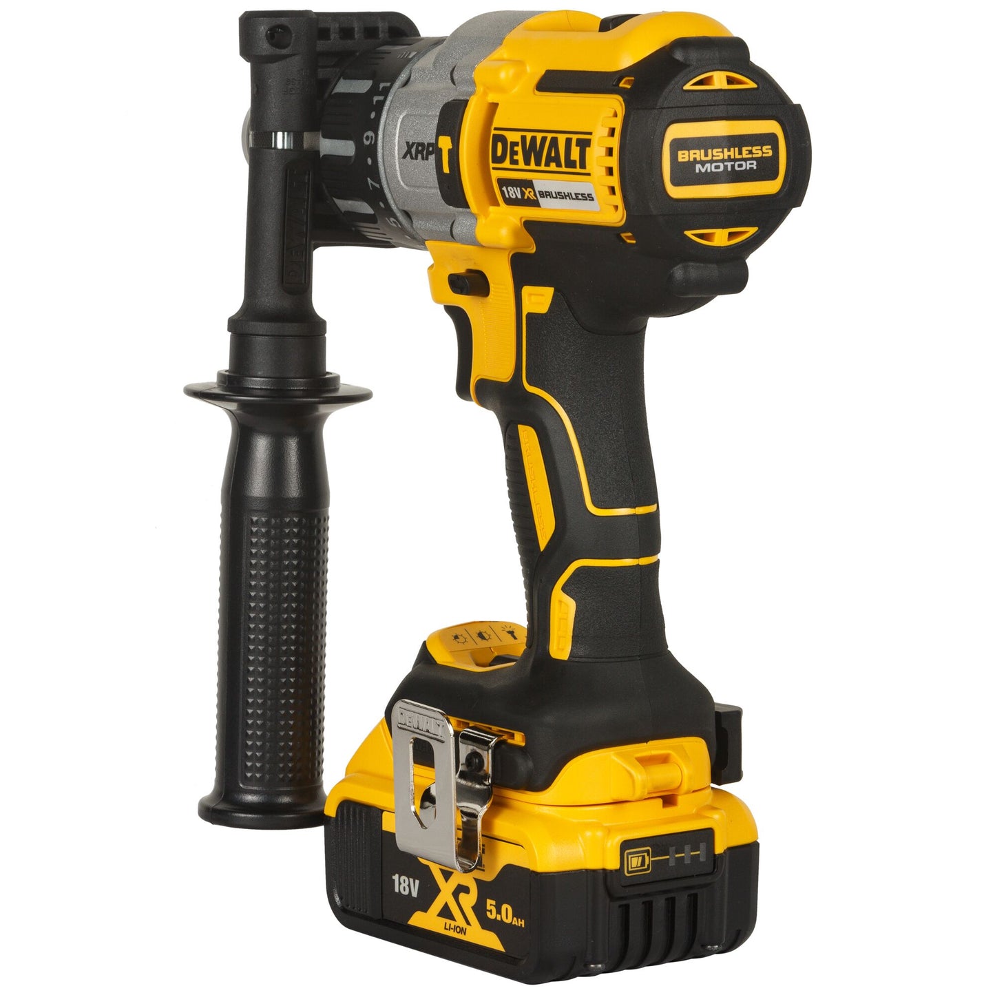 DEWALT DCD996P2-QW Trapano avvitatore XRP con percussione e 2 batterie 18v 5.0Ah, motore brushless