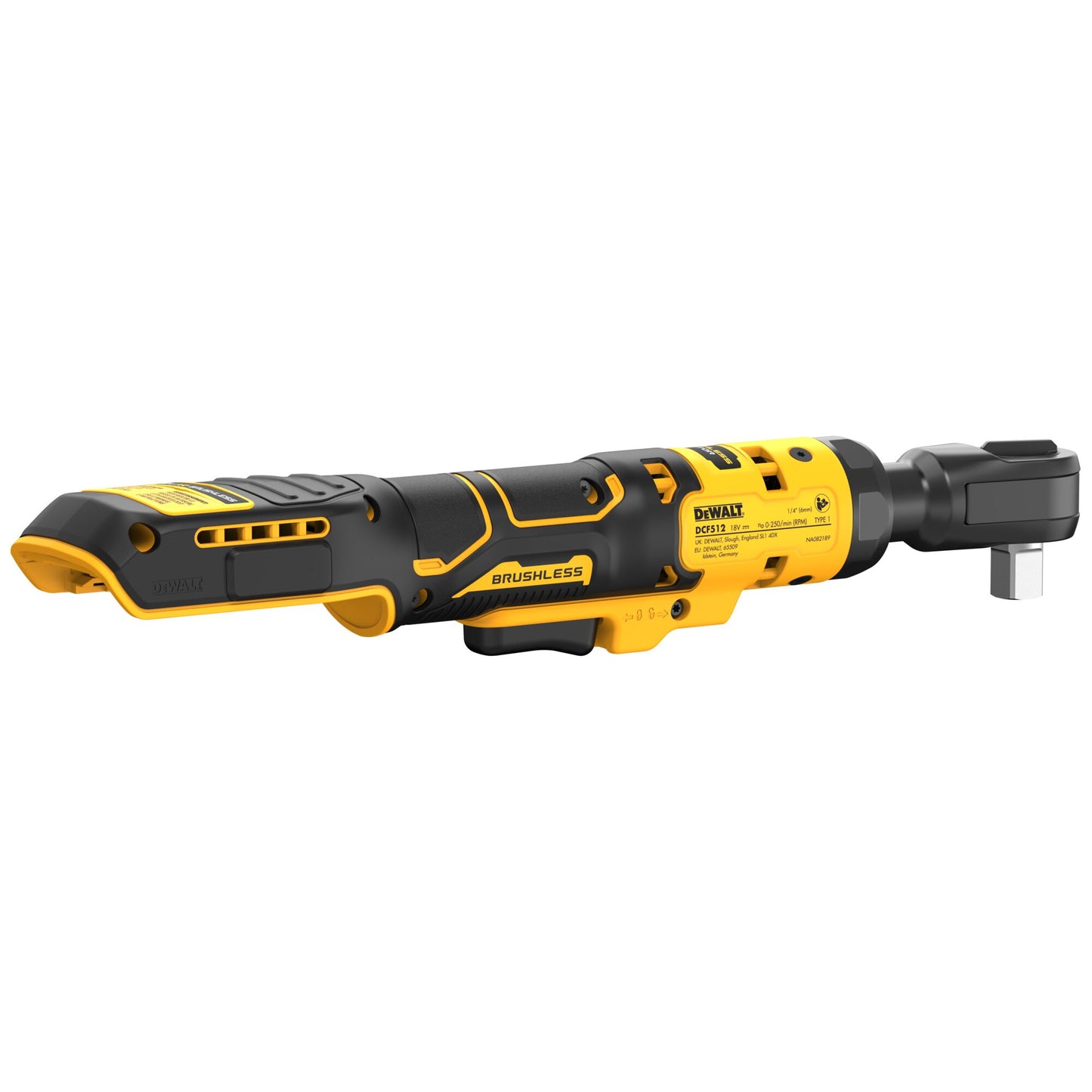 DEWALT DCF512N-XJ Cricchetto 18V XR Brushless 1/2", senza batterie e caricabatteria