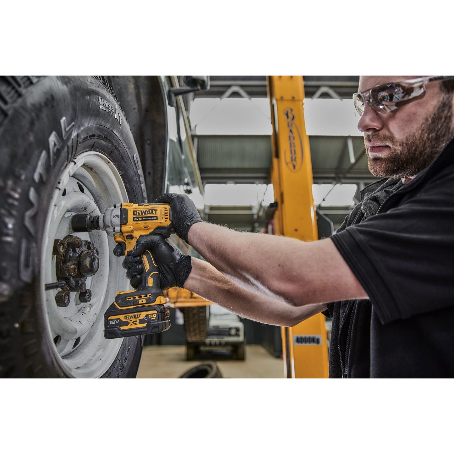 DEWALT DCF891P2G-QW Avvitatore ad impulsi alta potenza 2 batterie 18v 5.0Ah serie G 1/2"