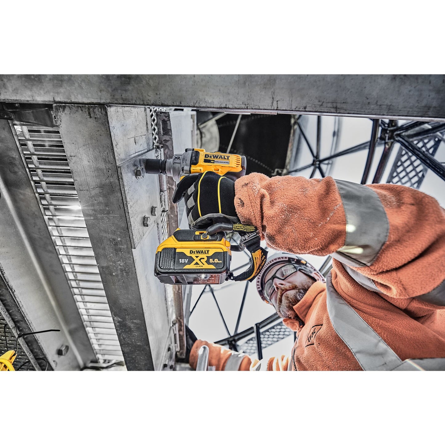 DEWALT DCF894P2-QW Llave de Impacto sin escobillas XR 18V 1/2" con 2 baterías Li-Ion 5,0Ah
