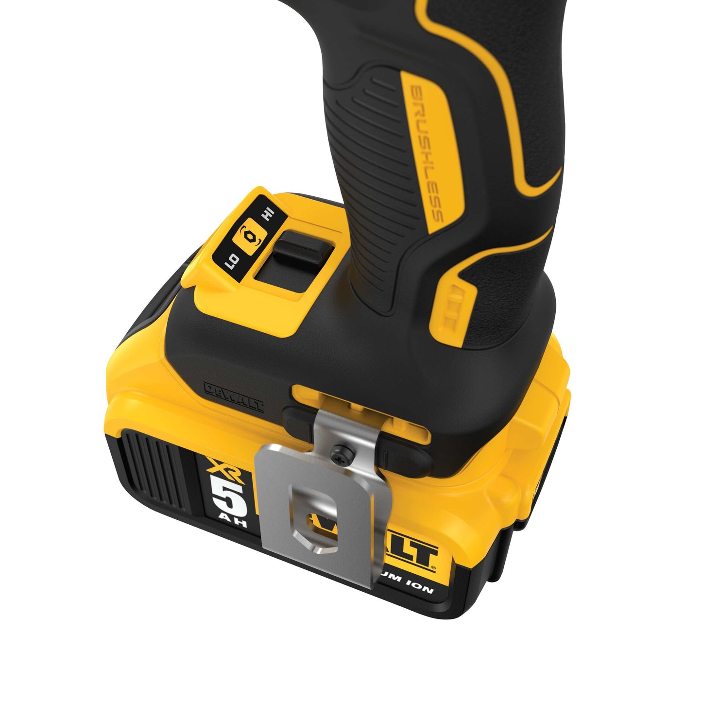 DEWALT DCF894P2-QW Llave de Impacto sin escobillas XR 18V 1/2" con 2 baterías Li-Ion 5,0Ah