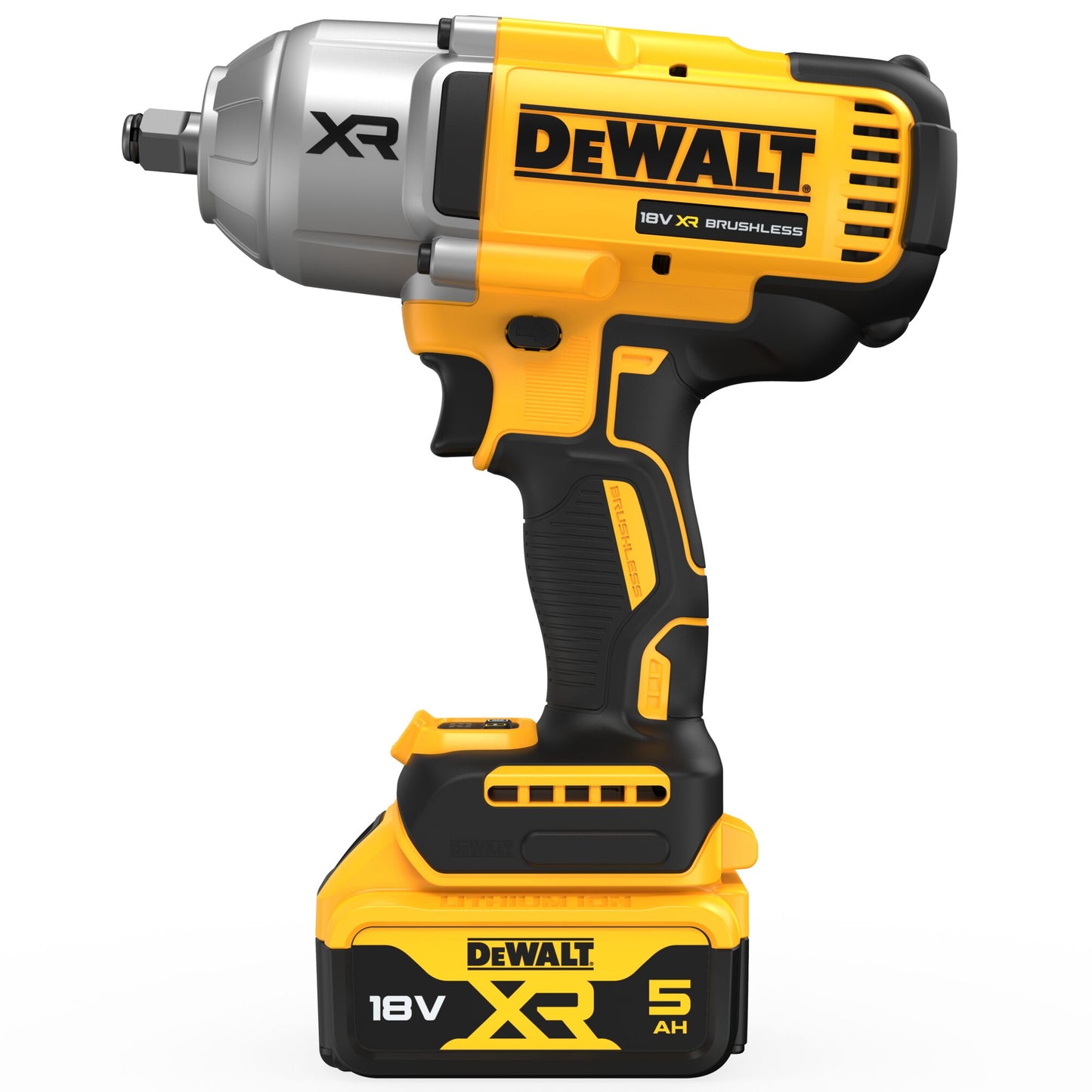 DEWALT DCF900P2T-QW Boulonneuse Brushless, 2 batterie 18V 5.0Ah, 1/2”