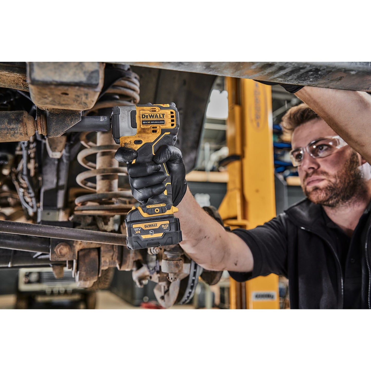 DEWALT DCF901P1G-QW Avvitatore ad impulsi 1/2" con 1 batteria 12V 5.0Ah serie "G"