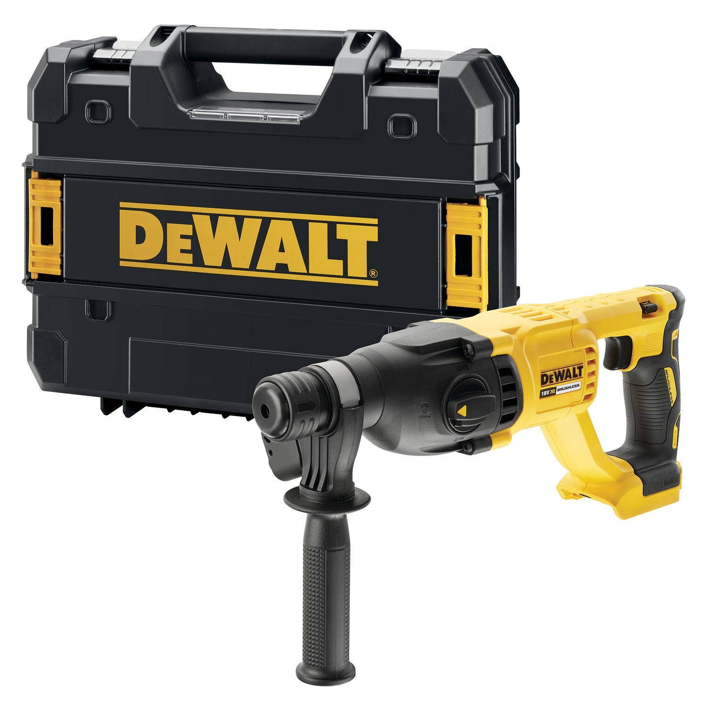 DEWALT DCH133NT-XJ 18V XR Brushless 26mm SDS-Plus Hammer Drill - Bare Battery