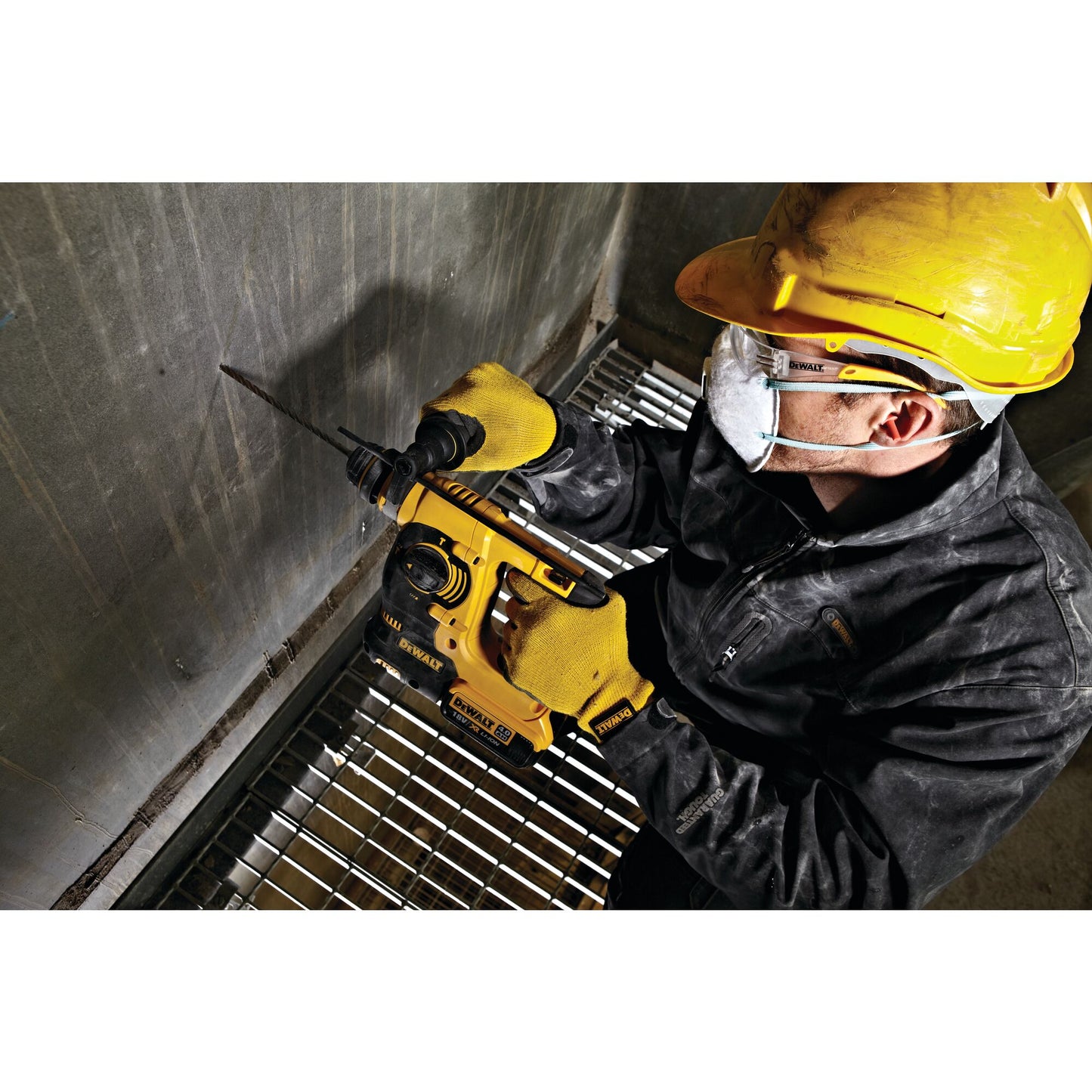 DEWALT DCH253NT-XJ 18V XR 24mm SDS-Plus Hammer Drill - Bare Battery
