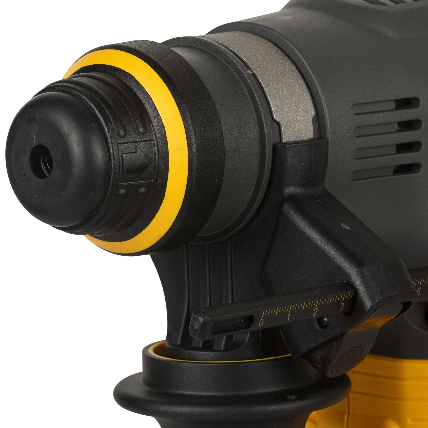 DEWALT DCH333X2-QW 54V XR Flexvolt 30mm SDS-Plus Hammer Drill with 2 x 9Ah Lithium Ion Batteries and Kitbox