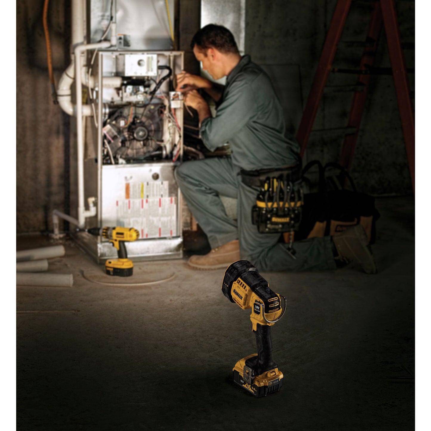 DEWALT DCL043-XJ Torcia led XR 18V, senza batterie e caricabatterie