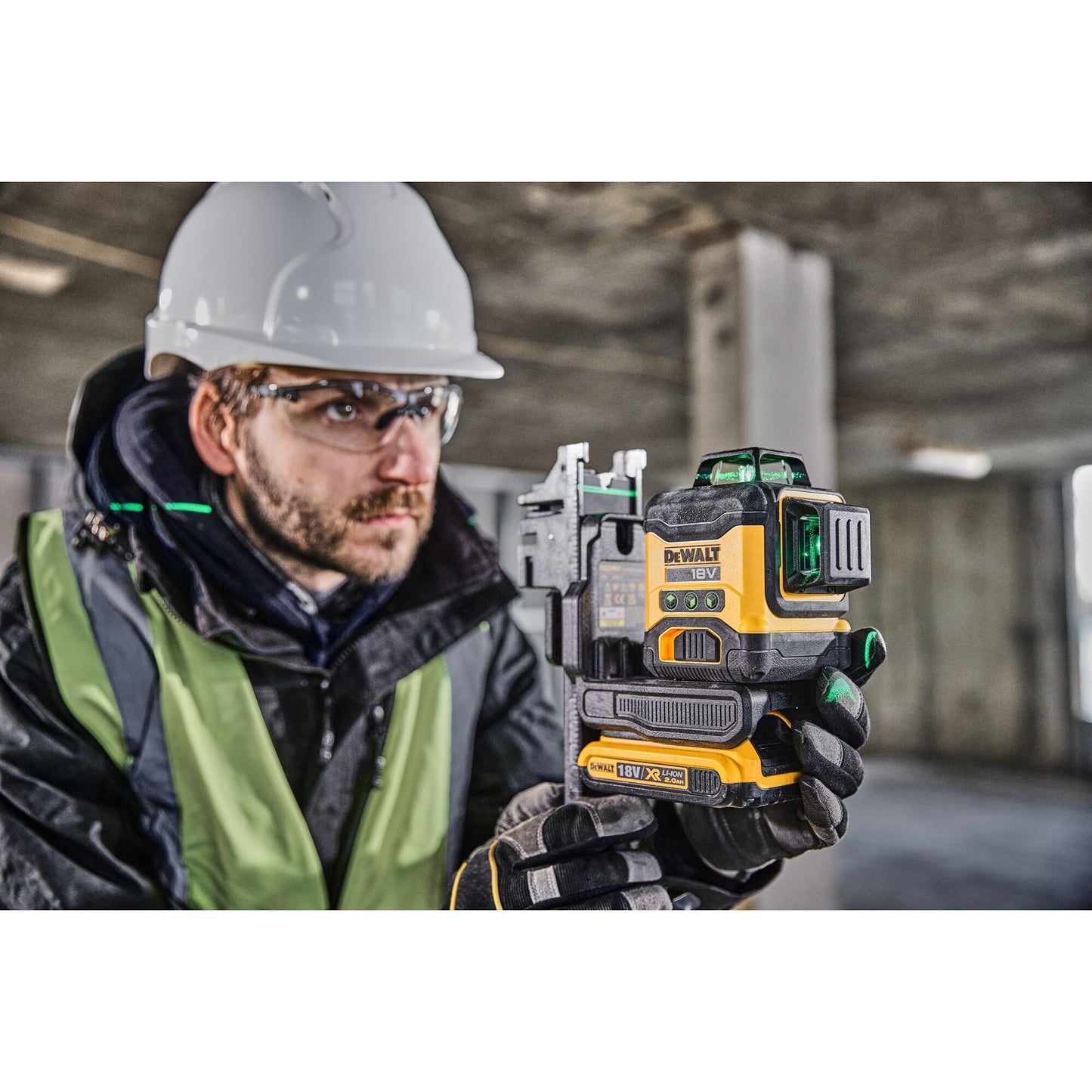 DEWALT DCLE34031N-XJ 18V Akku-Linienlaser, 360Gr, ohne Akku und Ladegerät