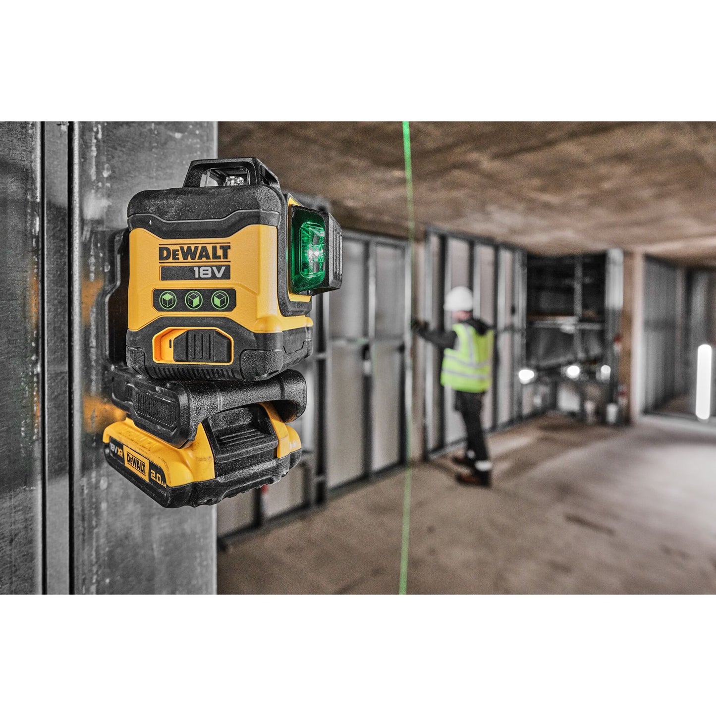 DEWALT DCLE34031N-XJ 18V Akku-Linienlaser, 360Gr, ohne Akku und Ladegerät
