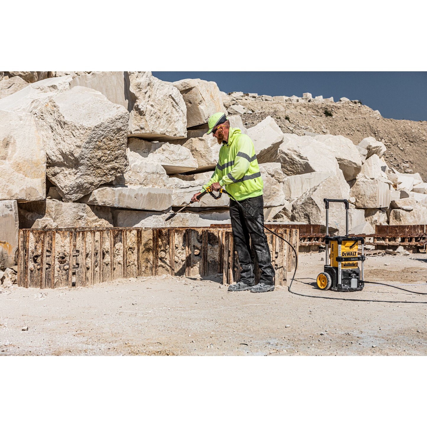 DEWALT DCMPW1600N-XJ Idropulitrice 2x18V 3 velocità 70-85-110 bar, unità senza batteria e caricabatterie