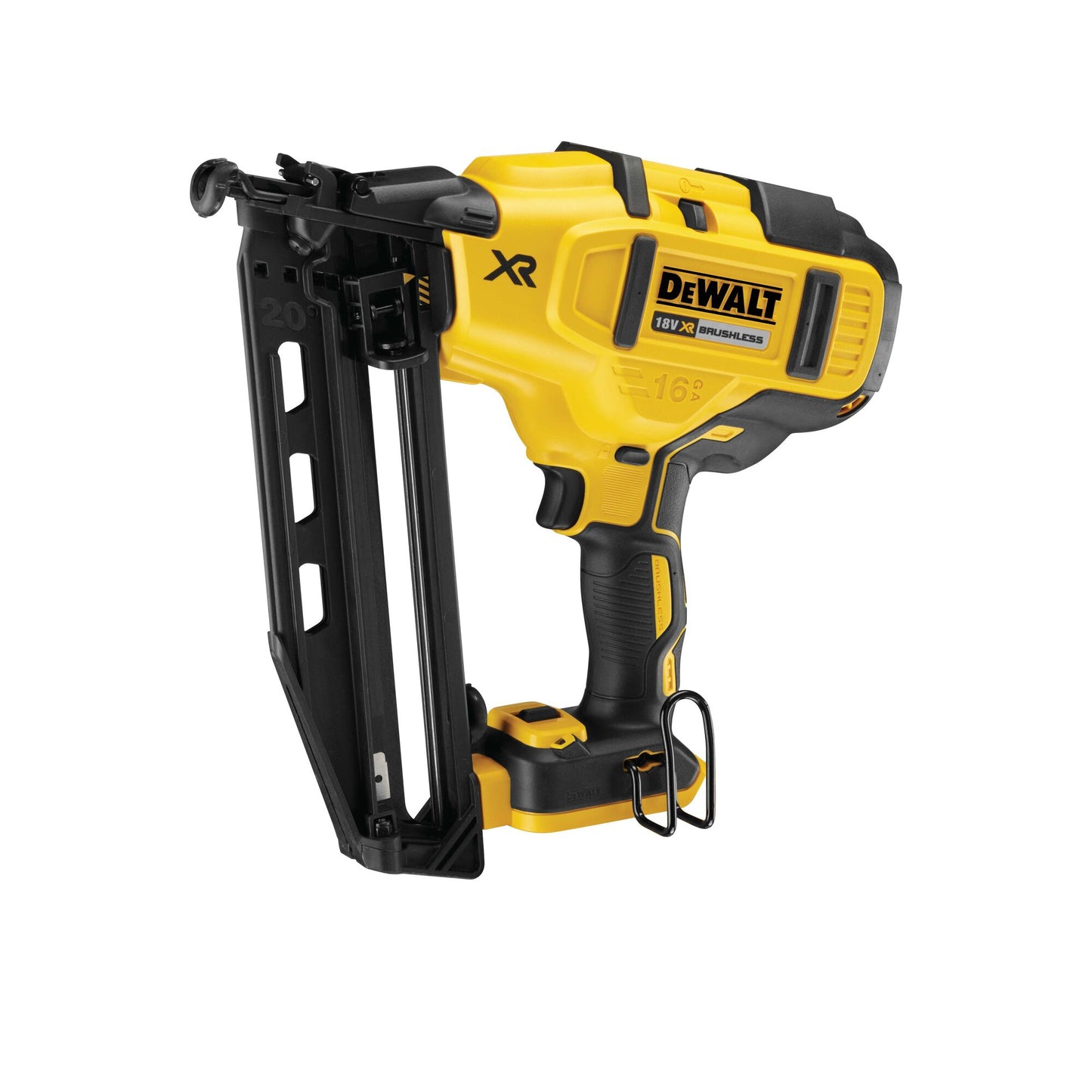 DEWALT DCK2046P2-QW Kit brushless composto da Chiodatrice 90mm DCN692 + Chiodatrice 63mm DCN660 + 2 batterie XR 18V 5.0Ah