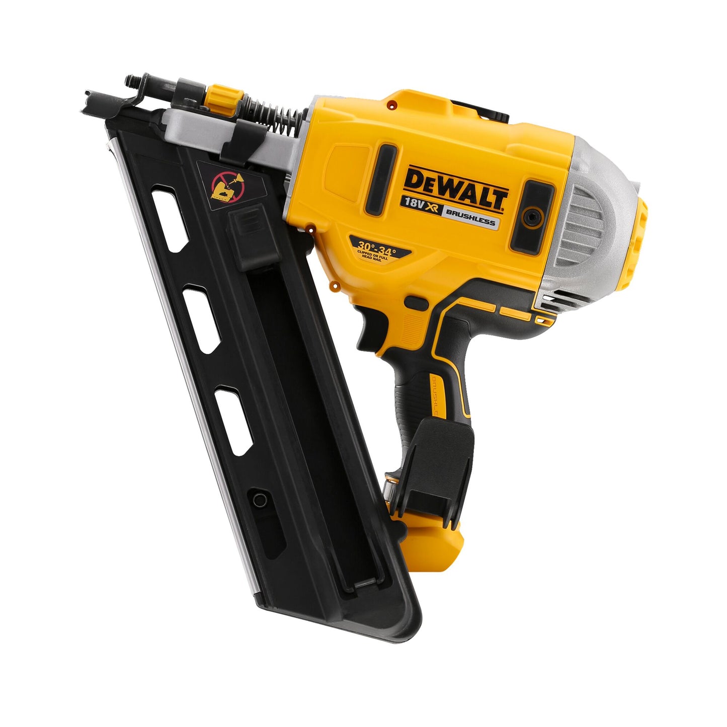 DEWALT DCK2046P2-QW Kit brushless composto da Chiodatrice 90mm DCN692 + Chiodatrice 63mm DCN660 + 2 batterie XR 18V 5.0Ah