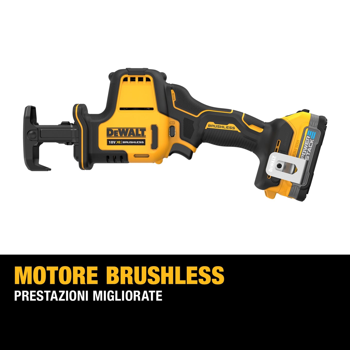 DEWALT DCS369NT-XJ 18V XR Brushless Compact Reciprocating Saw - Bare unit