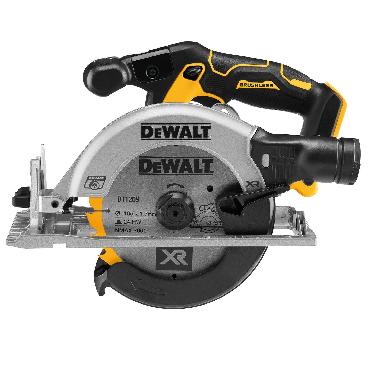 DEWALT DCS565NT-XJ 18V XR 165mm Circular Saw - Bare Unit