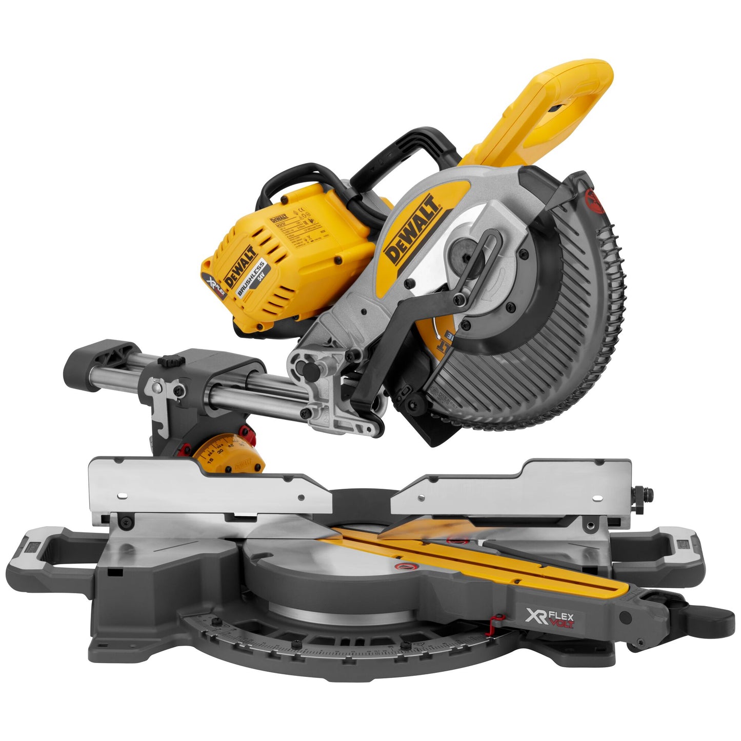 DEWALT DCS727N-XJ Troncatrice radiale 250mm 18/54V XR Flexvolt, senza batterie e caricabatterie