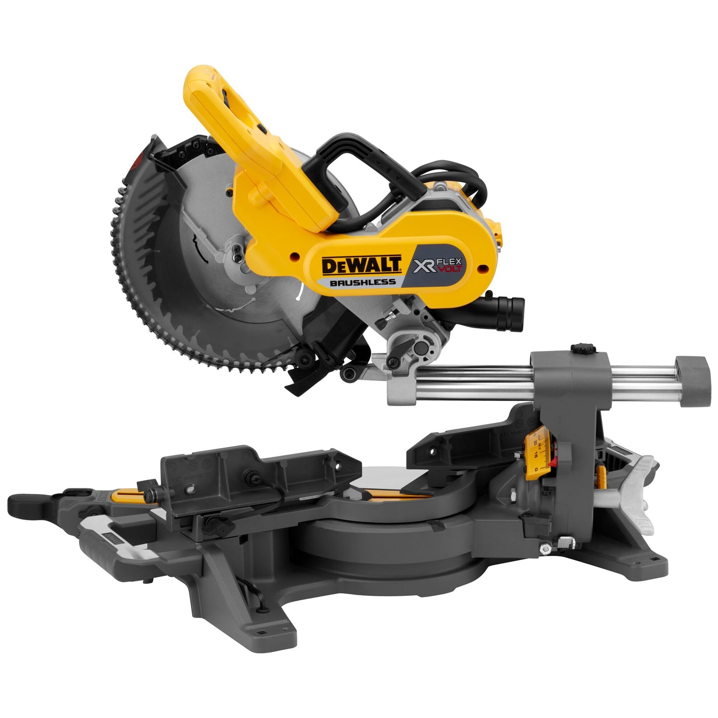 DEWALT DCS727N-XJ Troncatrice radiale 250mm 18/54V XR Flexvolt, senza batterie e caricabatterie