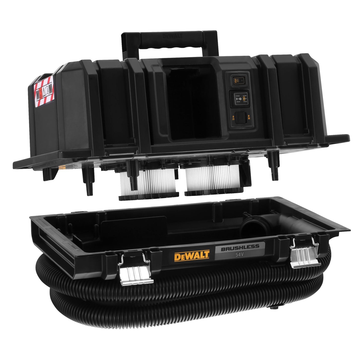 DEWALT DCV586MN-XJ Aspiratore solidi/liquidi XR Flexvolt 54V, senza batterie e caricabatteria