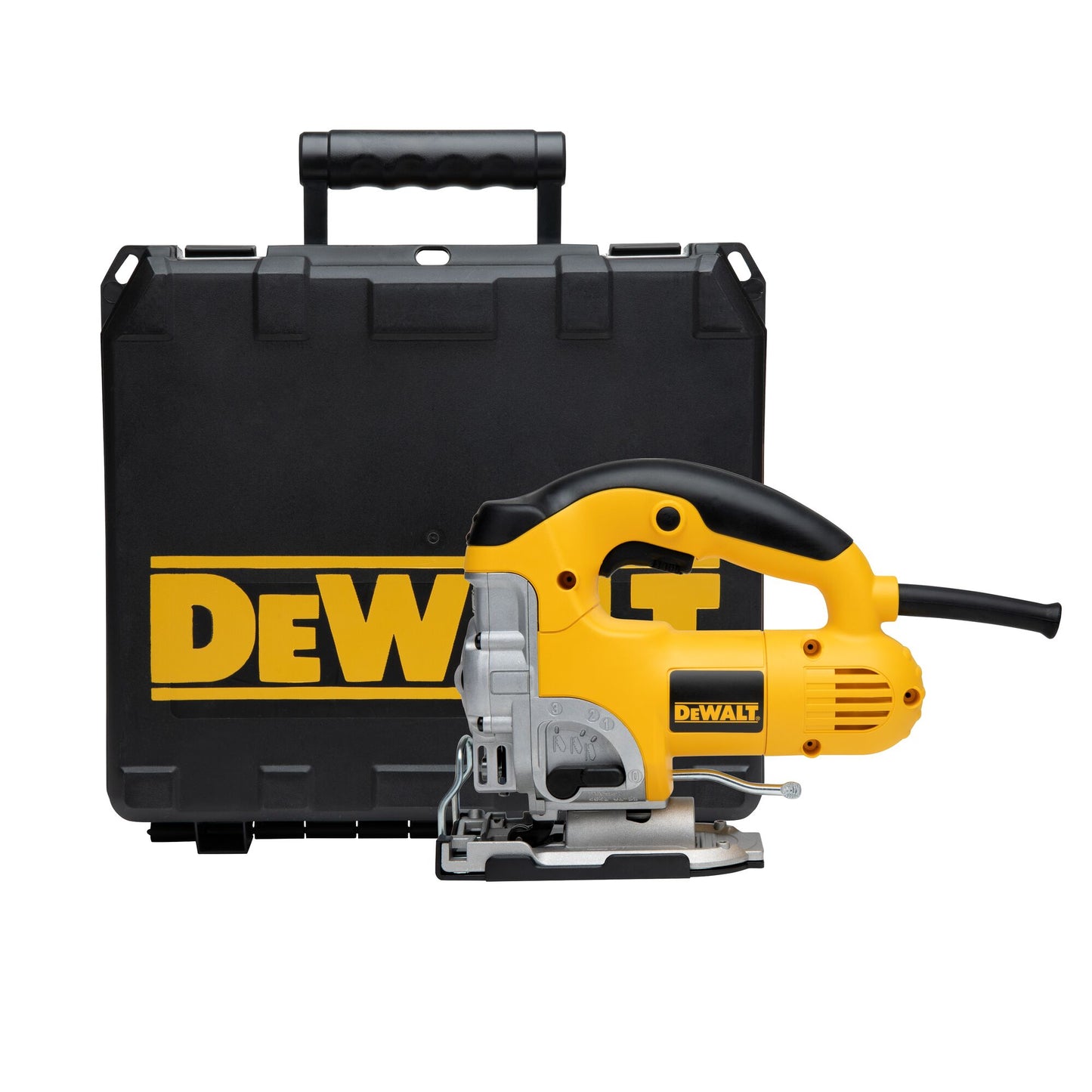 DEWALT DW331KT-QS Seghetto alternativo impugnatura staffa 701W