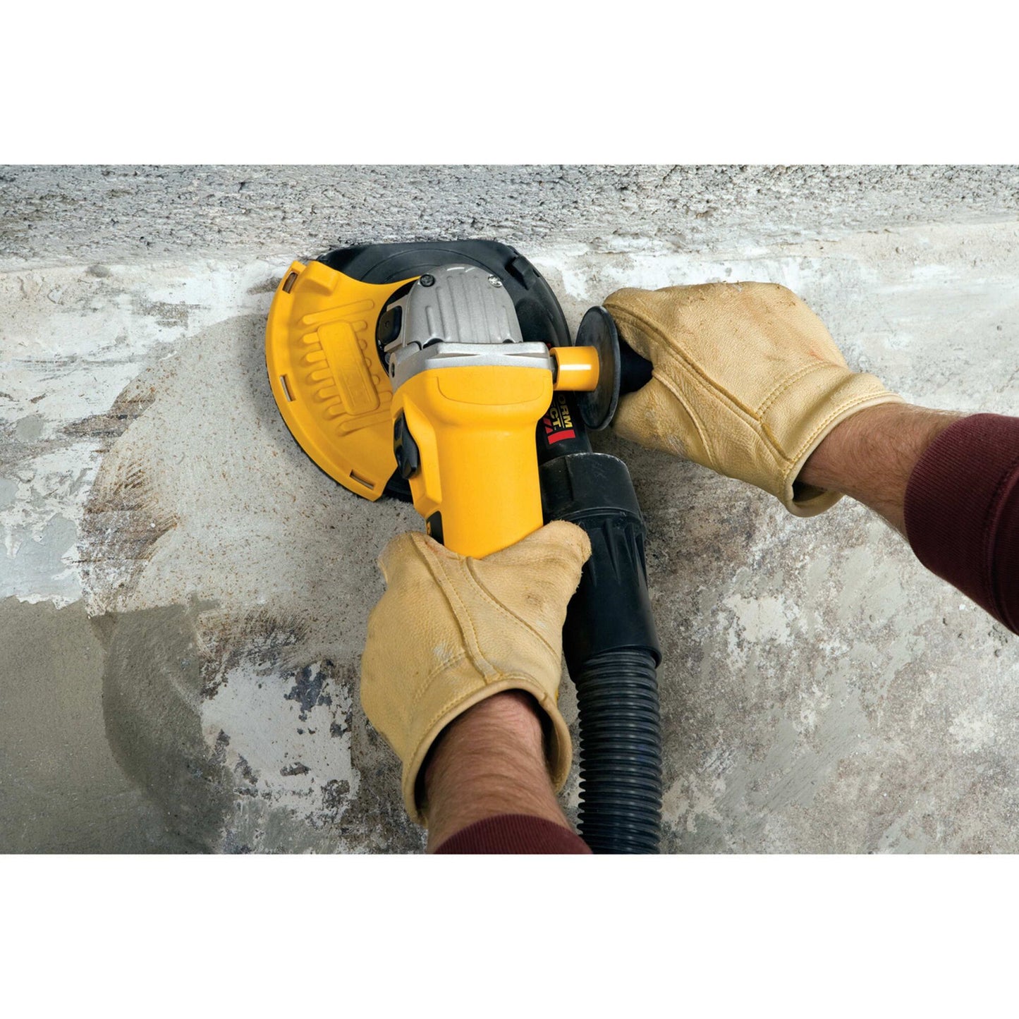 DEWALT DWE46150-XJ Cuffia di aspirazione con spazzole per levigatura di superfici, ø 115/125mm