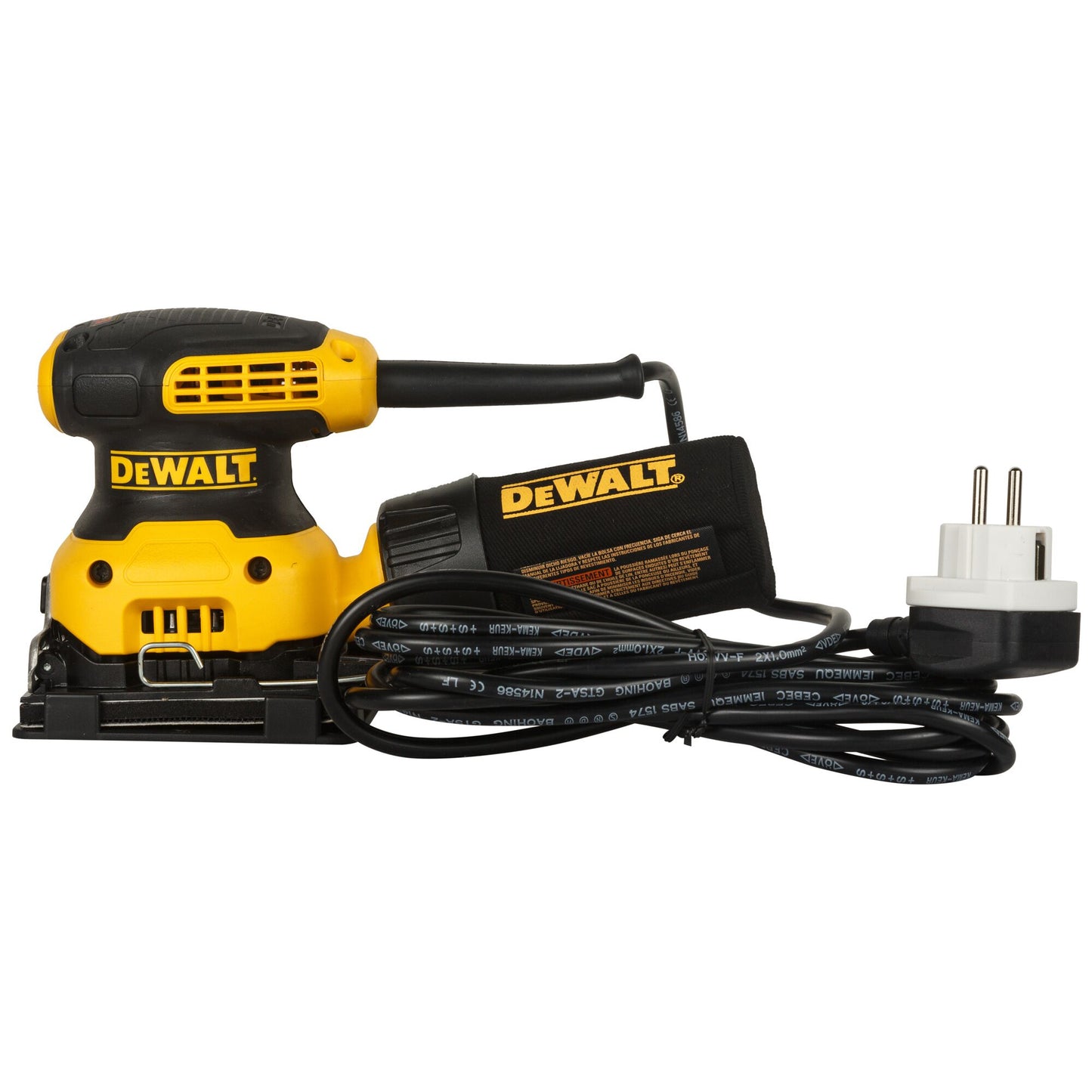 DEWALT DWE6411-QS Levigatrice orbitale ¼ foglio 230W