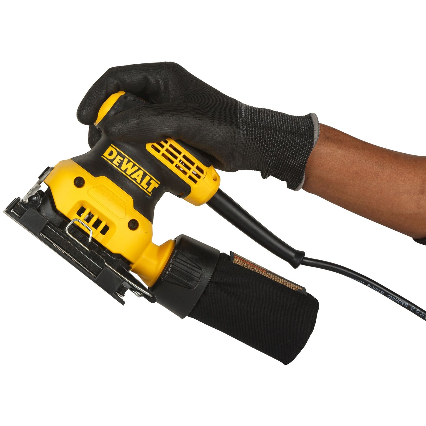 DEWALT DWE6411-QS Levigatrice orbitale ¼ foglio 230W
