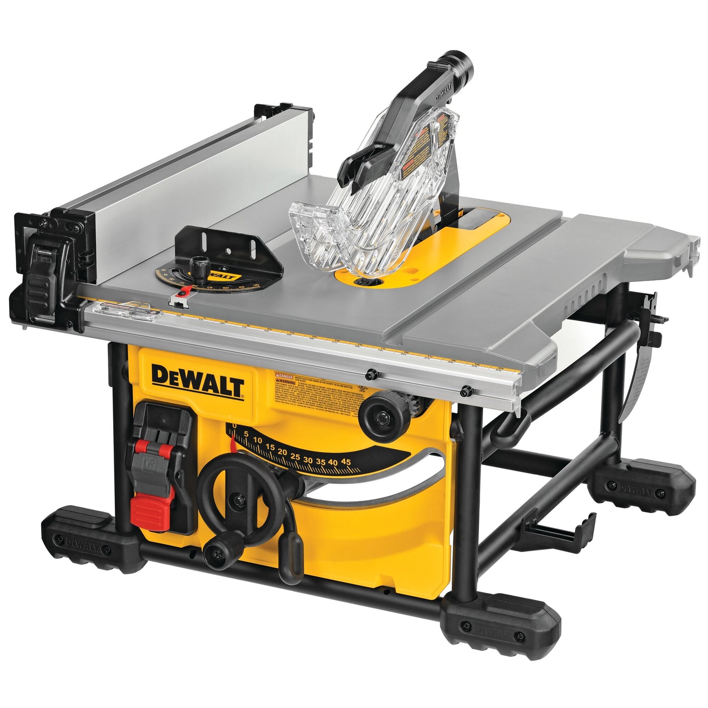DEWALT DWE7485-QS Sega a banco compatta motore universale a spazzole