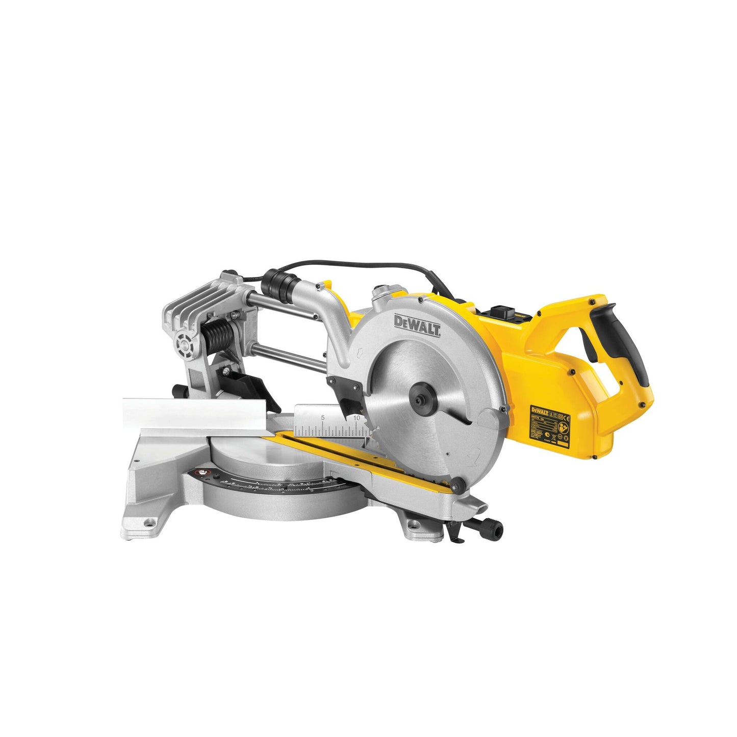 DEWALT DWS778-QS Troncatrice radiale compatta 250mm 1850W+ Sistema tracciatura XPS