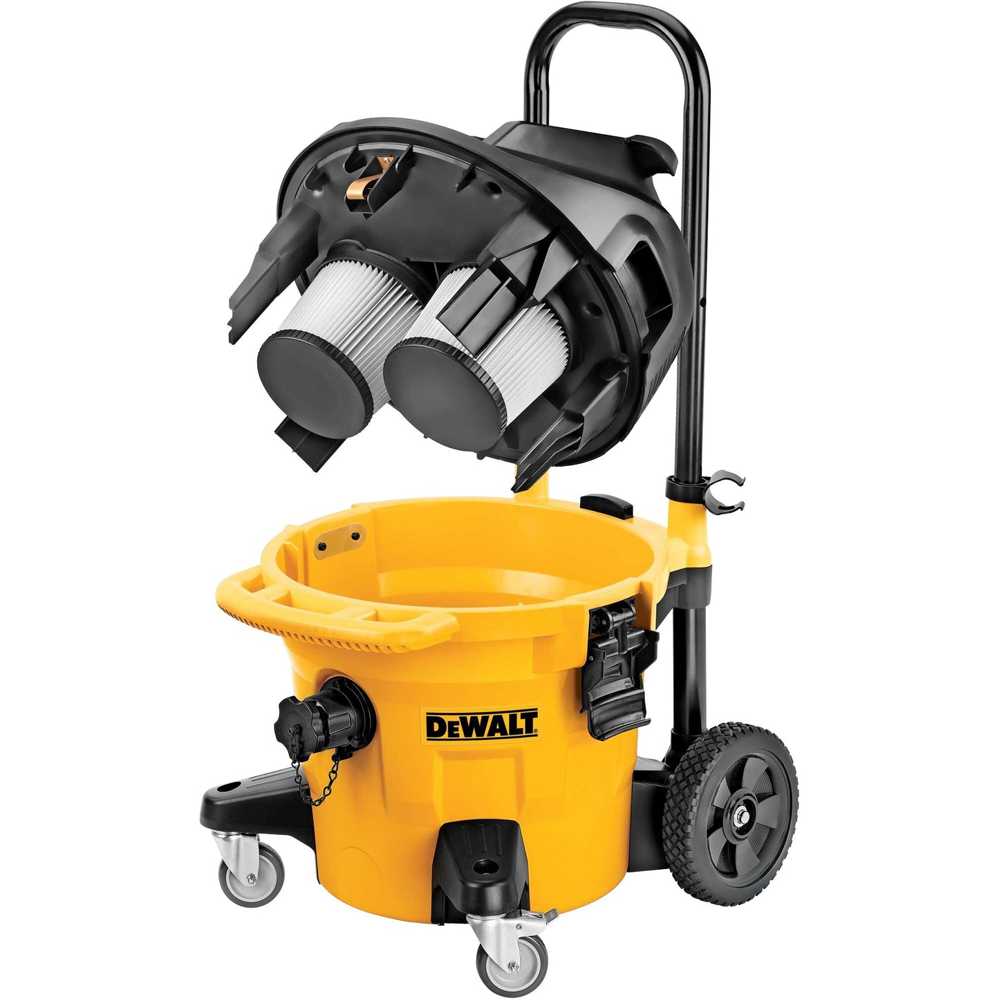 DEWALT DWV902M-QS Aspiratore solidi/liquidi Lt.38 1400W classe M