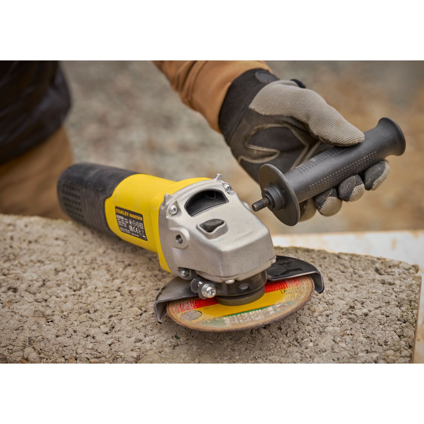 STANLEY FATMAX FMEG225VS-QS Smerigliatrice angolare 125mm 1100W