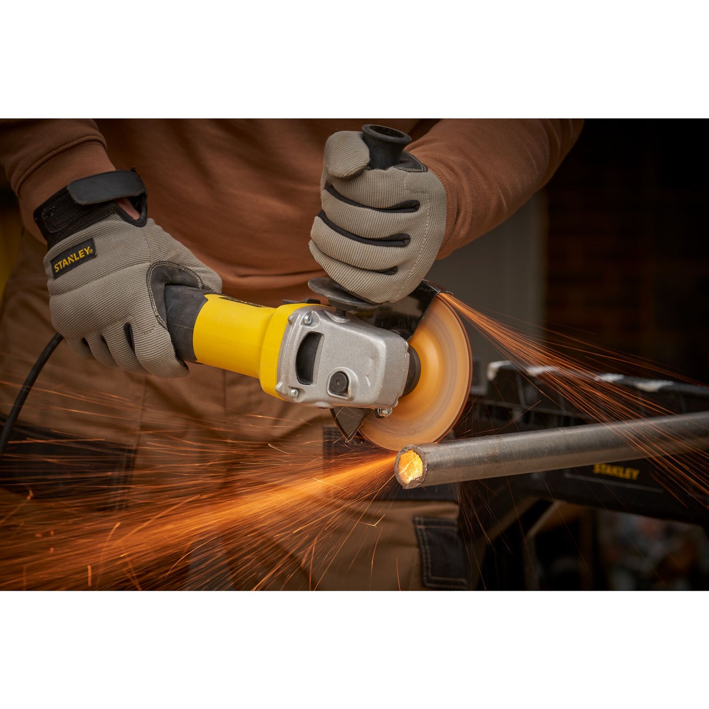 STANLEY FATMAX FMEG225VS-QS Smerigliatrice angolare 125mm 1100W