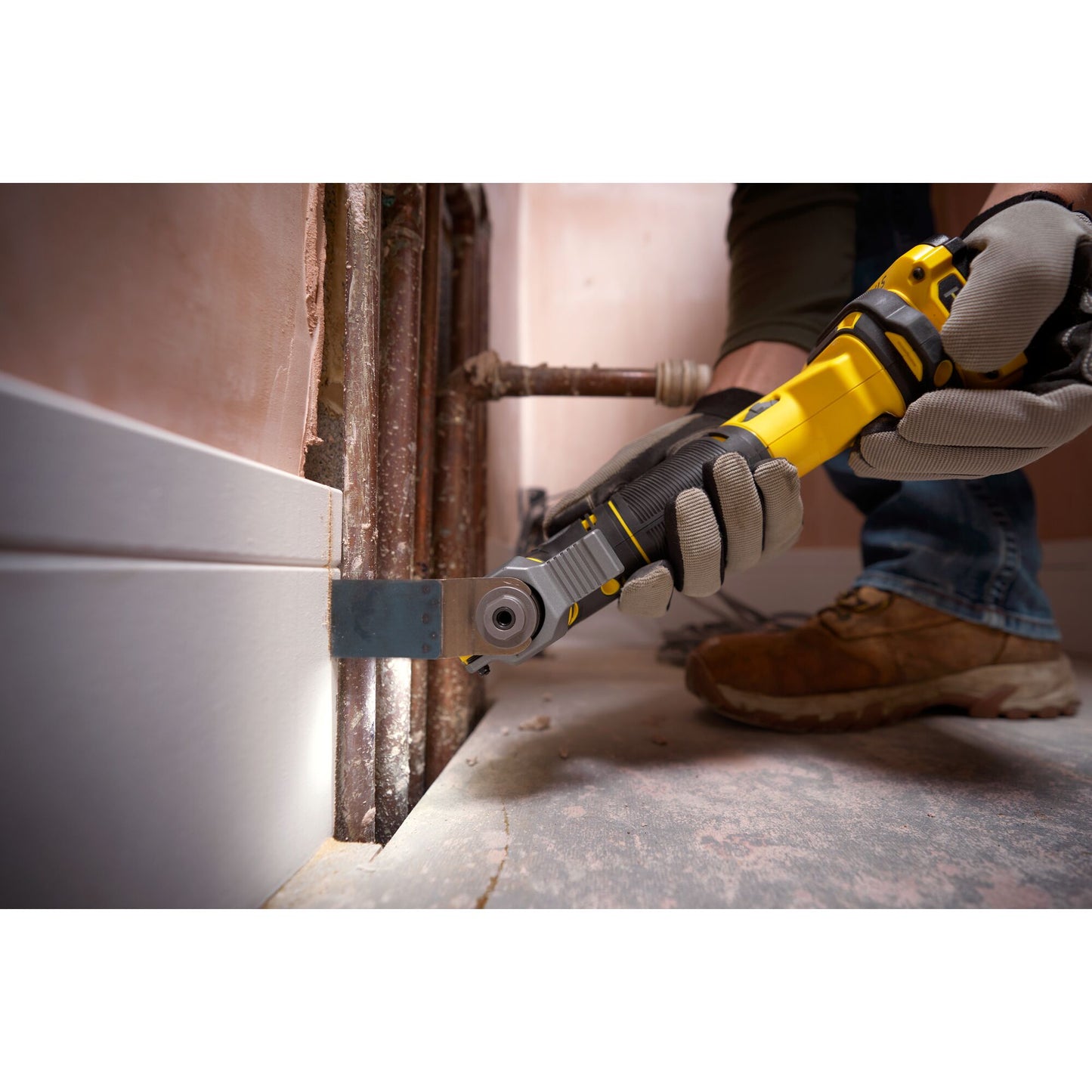 STANLEY FATMAX SFMCE500D2K-QW Utensile multifunzione V20, 2 batterie 18V 2.0Ah