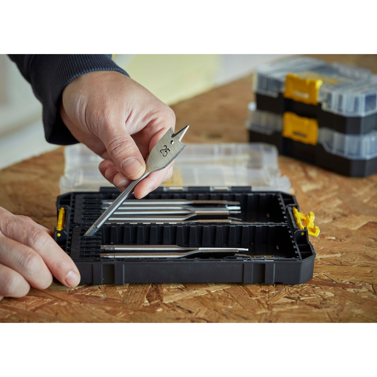 Stanley Fatmax STA88556-XJ Set 8 punte piatte 12-32mm