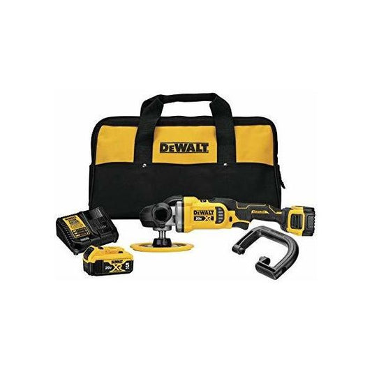 DEWALT DCM849P2-QW Lucidatrice rotativa con 2 batterie XR 18V 5.0Ah