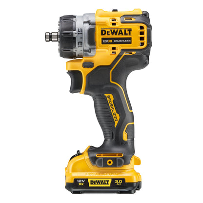DEWALT DCD703L2T-QW 12V Akku-Bohrschrauber, 4 Köpfe, 2 Akkus 12V 3.0 Ah