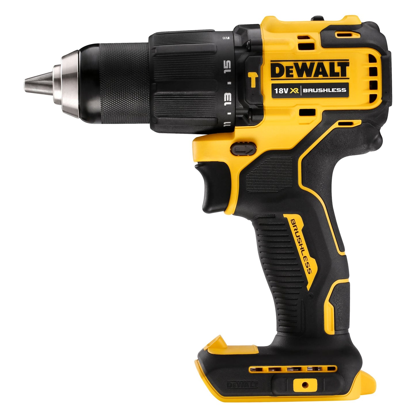 DEWALT DCK2062M2T-QW Kit brushless composto da Trapano avvitatore con percussione DCD709 + Avvitatore ad impulsi 1/4" DCF809 + 2 batterie XR 18V 4.0Ah