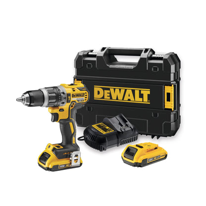 DEWALT DCD796D2-QW Akku-Schlagbohrschrauber (bürstenlos). 2 Akkus 18V 2.0Ah