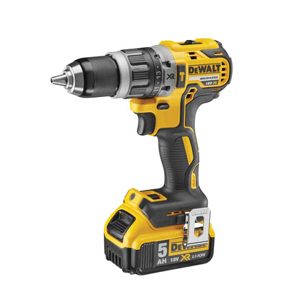 DEWALT DCD796P2-QW Akku-Schlagbohrschrauber (bürstenlos). 2 Akkus 18V 5.0Ah
