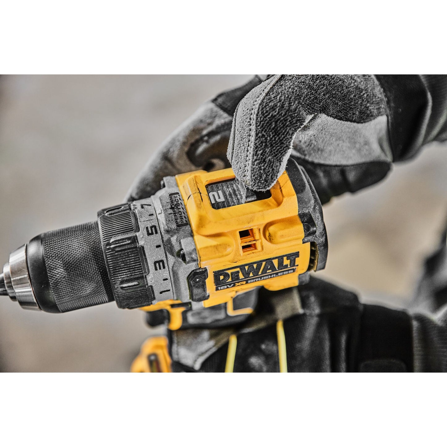DEWALT DCD800E2T-QW Trapano avvitatore compatto 2 batterie 18V Powerstack Brushless