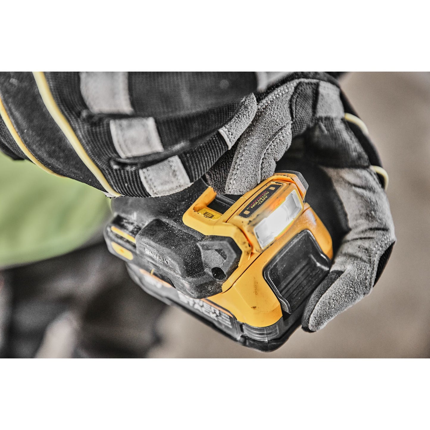 DEWALT DCD800E2T-QW Trapano avvitatore compatto 2 batterie 18V Powerstack Brushless
