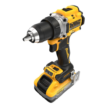 DEWALT DCD800H2T-QW Trapano avvitatore brushless 2 velocità con 2 batterie Powerstack 5.0Ah